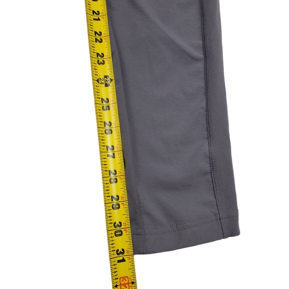 Athleta Joggers Gray Skinny Pull On Highline Hybrid Summiter Stretch Size 8T - Picture 15 of 15
